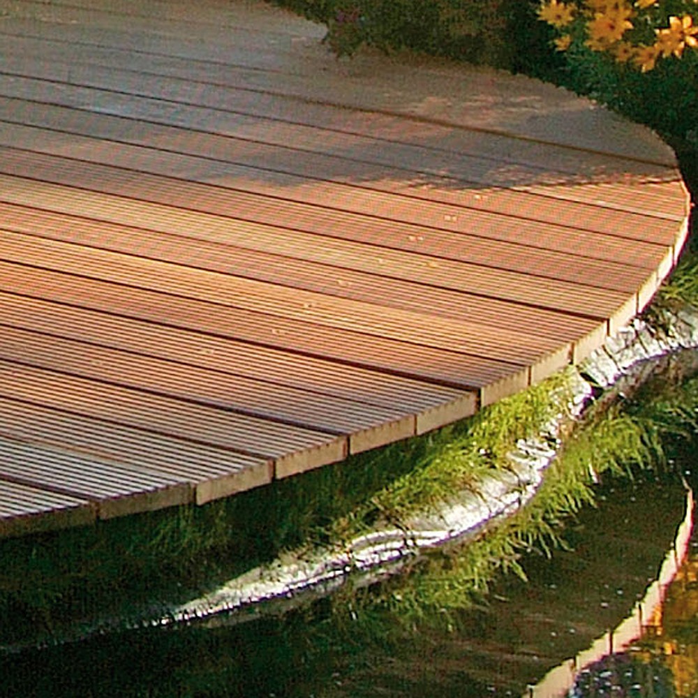 lame de terrasse en bois