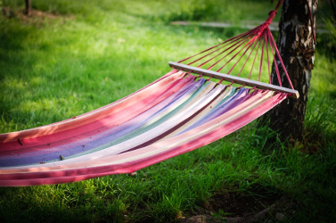 hamac pour relaxation dans son jardin