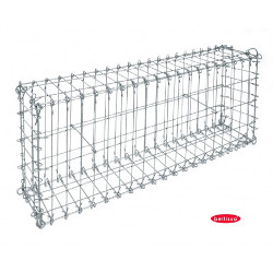 Gabion à Tiges Cage Métallique 100 x 20 x 40 cm 