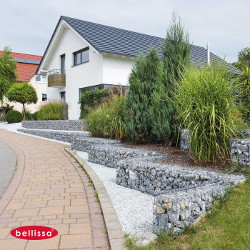 aménagement des jardins avec les gabions