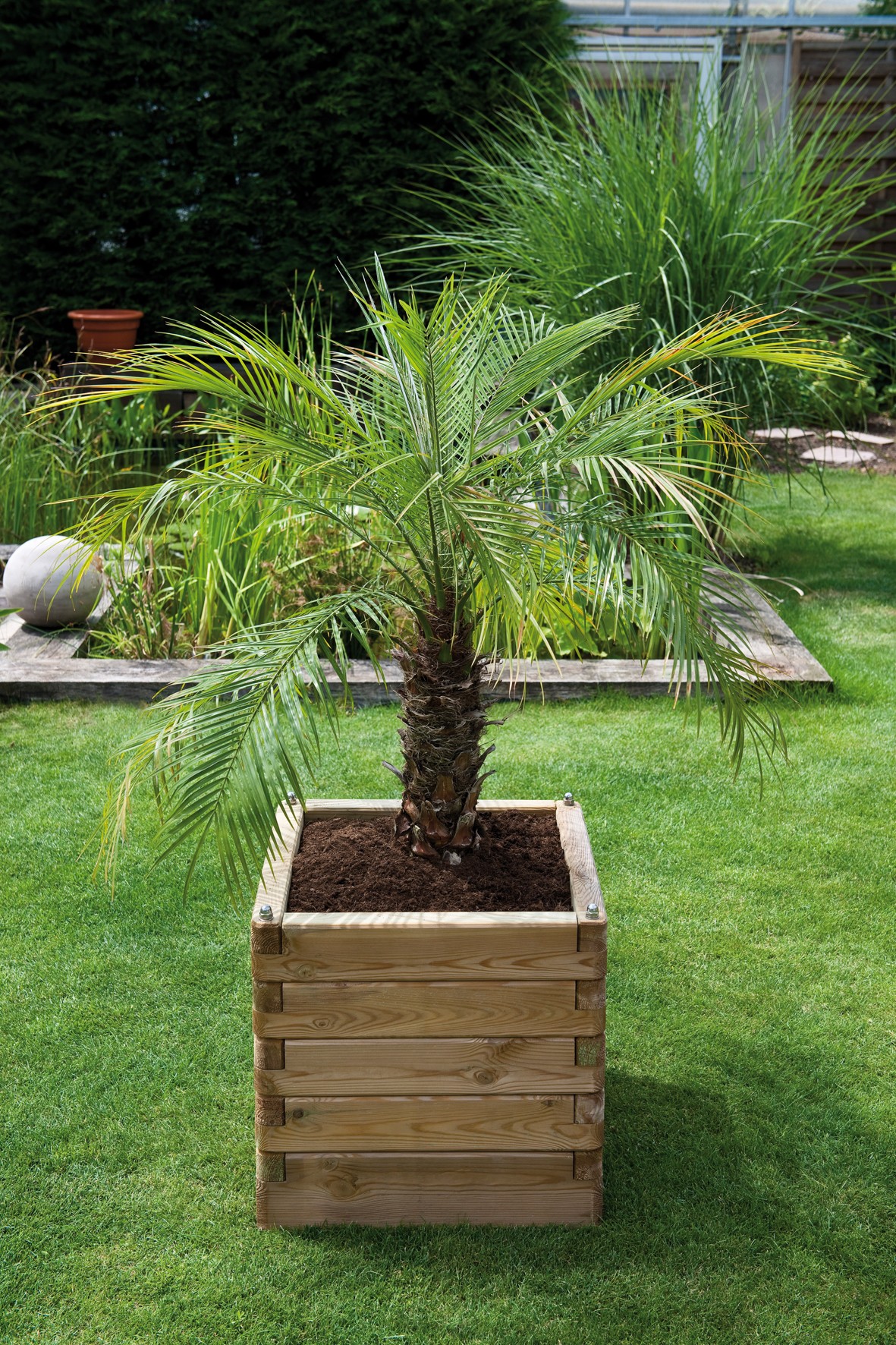 jardinière bois olea 94 litres